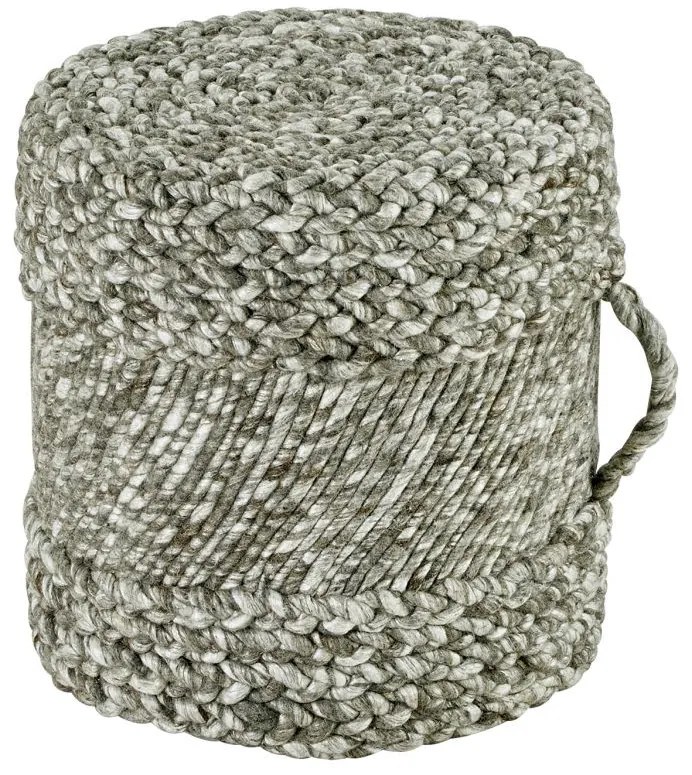 Obsession koberce Sedací vak COPA Pouf POC 555 Graphite - Průměr 40-45 cm cm