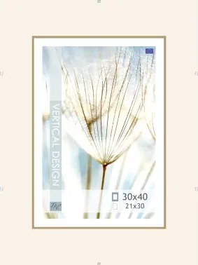 Klipový rámček 30x40 cm, číry%