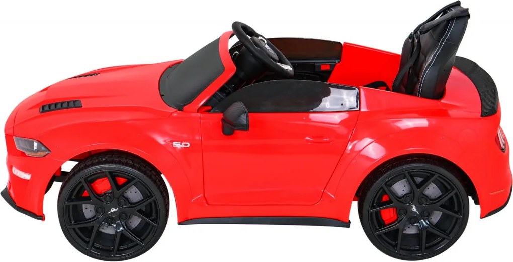 Ramiz Ford Mustang GT auto na batérie pre deti Červená