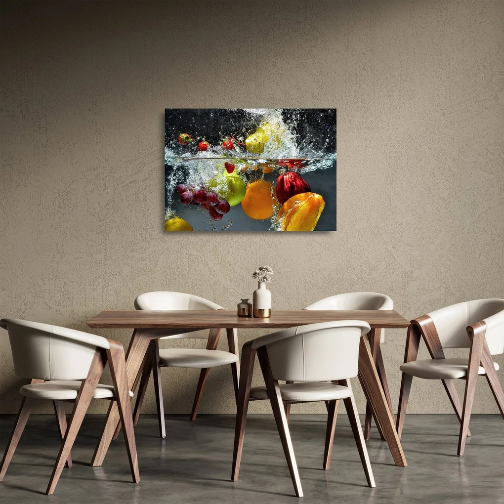 Sklenený obraz - Ovocie (70x50 cm)