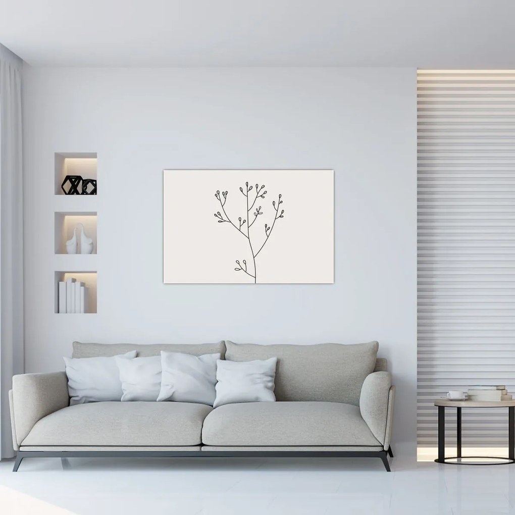 Obraz - Lúčny kvet N⁰3 (90x60 cm)
