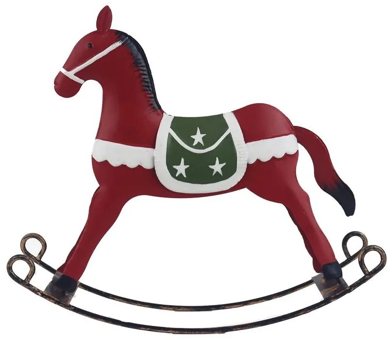 Dekoračný hojdací koník K3784-08