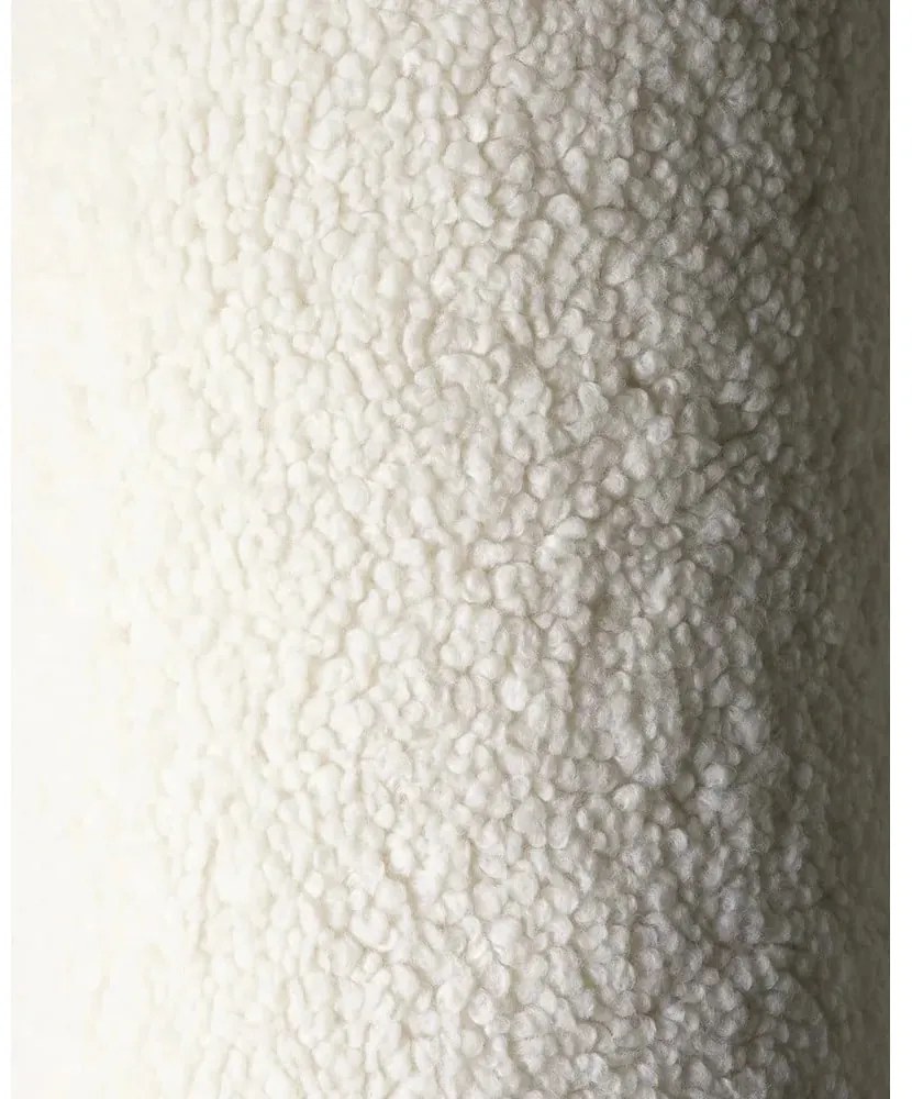 Krémový detský pohovkový vankúš z textílie buklé U – Wigiwama