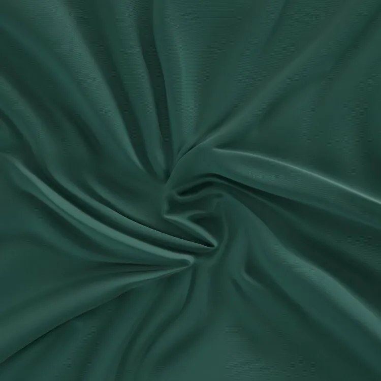 Kvalitex Saténové prestieradlo s gumou tmavozelená, 180 x 200 cm