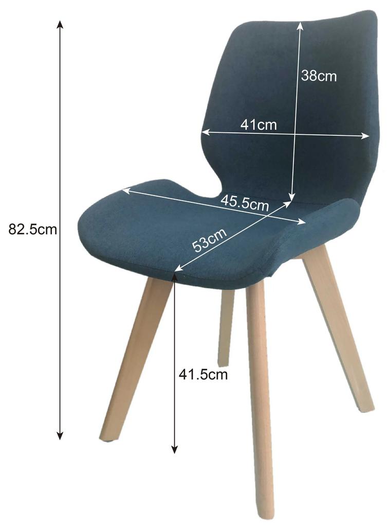 Jedálenská stolička Sivan (tmavo modrá) (4ks). Vlastná spoľahlivá doprava až k Vám domov. 1069598