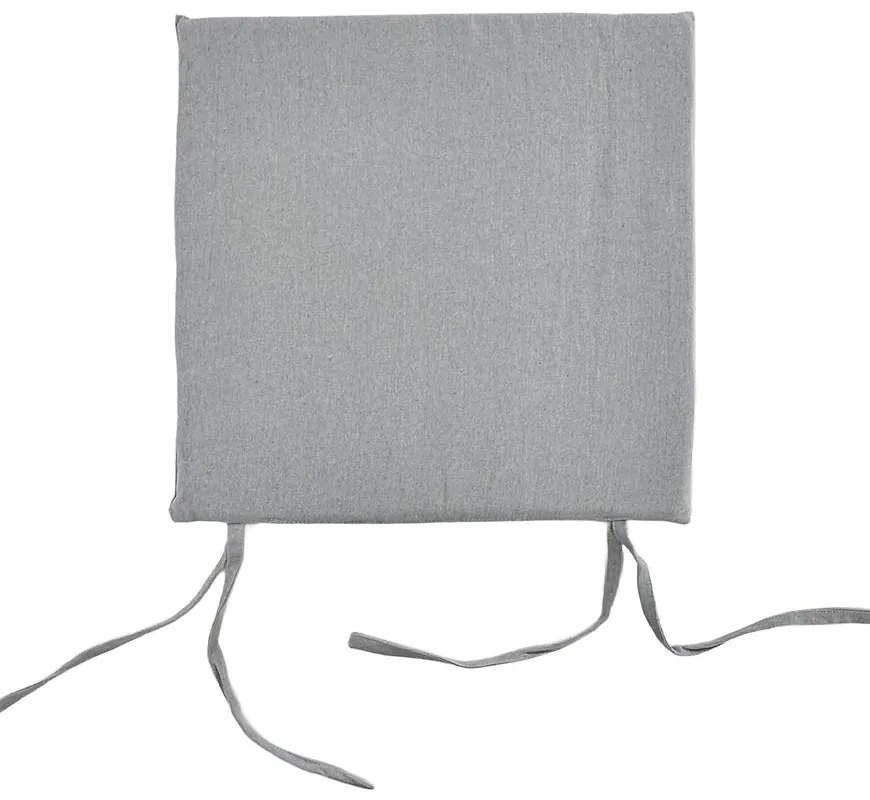 Poduška na stoličku SSE-AAT-CP-3475 (2 cm) 40x40 cm sivá