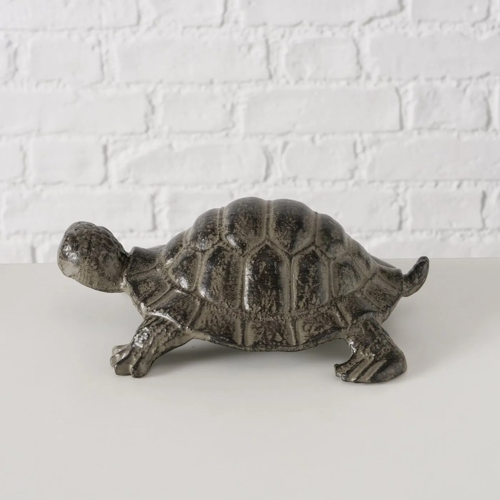 Záhradná liatinová figúrka Trully2, 6x21 cm, hnedá