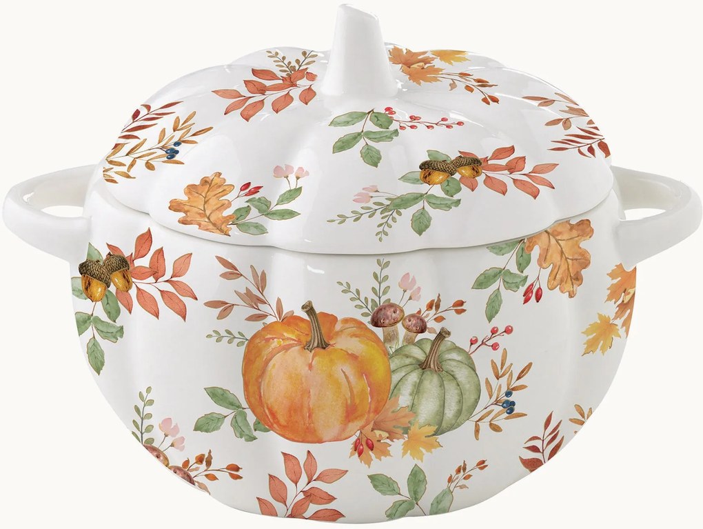 Porcelánová terina's pokrievkou Harvest