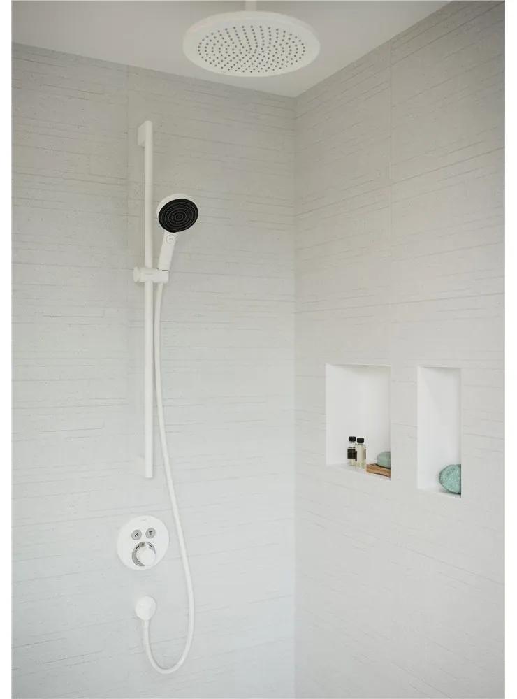 HANSGROHE ShowerSelect S termostat pod omietku pre 2 spotrebiče, matná biela, 15743700