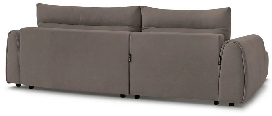 Hnedá rohová pohovka Aden – Bobochic Paris