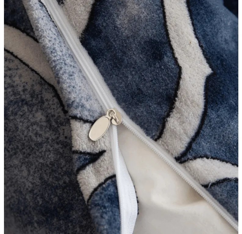 Obliečky mikroplyš POLARA modré Rozmer obliečky: 70 x 80 cm | 140 x 200 cm