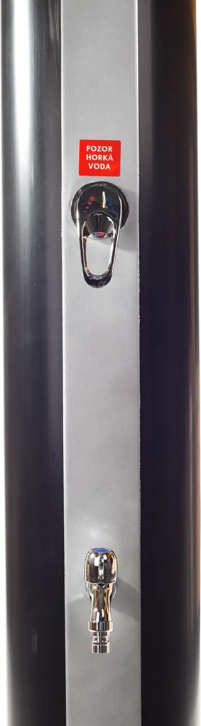 Solárna sprcha Hawaj Fantasy Rain 35 l | čierno-strieborná