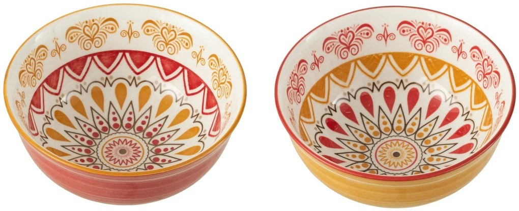 2ks farebná porcelánová miska Bowl Jam - Ø11*5 cm