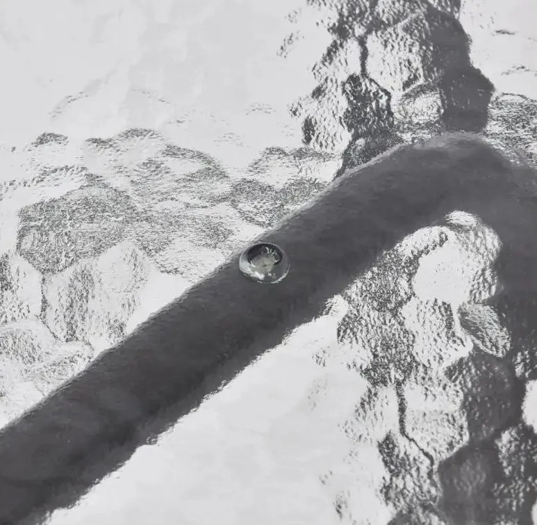 TRENDIE Záhradný stolík so sklom 60x60cm