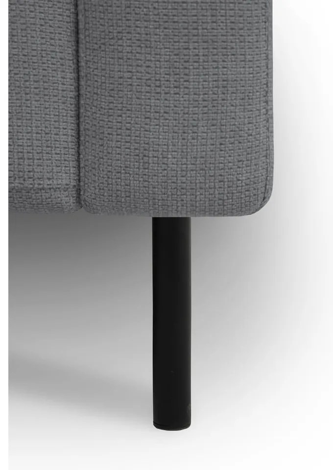 Tmavosivá rohová pohovka (ľavý roh) Hero – Scandic