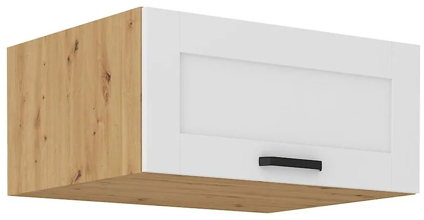 Kuchynská skrinka Luna biela matná/artisan 80 Nagu-36 1F