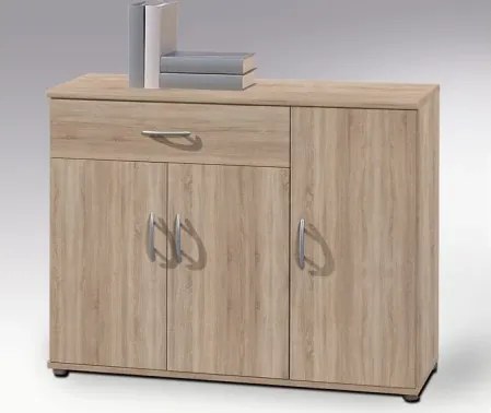 Komoda 3-dverová Lilly, dub sonoma%