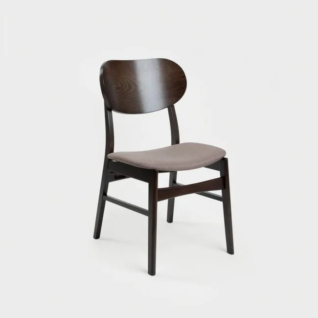 Jedálenská stolička NERGU tmavohnedá 711909