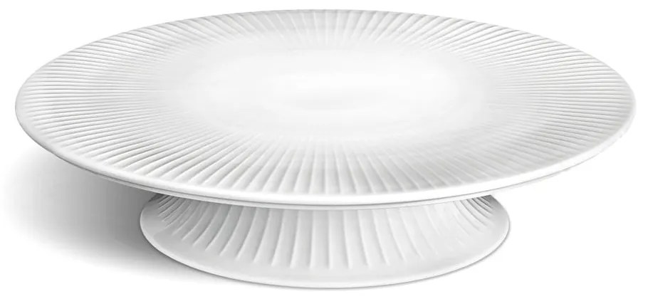 Biely porcelánový podnos na tortu Kähler Design Hammershoi Cake Dish, ⌀ 30 cm