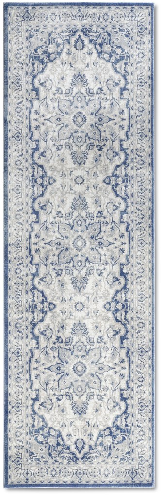 Villeroy & Boch Behúň 106122 Cream, Blue, 80x240, modrá, obývacia izba