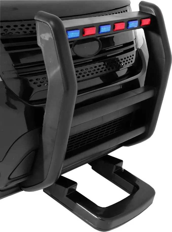 Ramiz Detské SUV na batérie Polícia + sirény + svetlá + megafón + diaľkové ovládanie