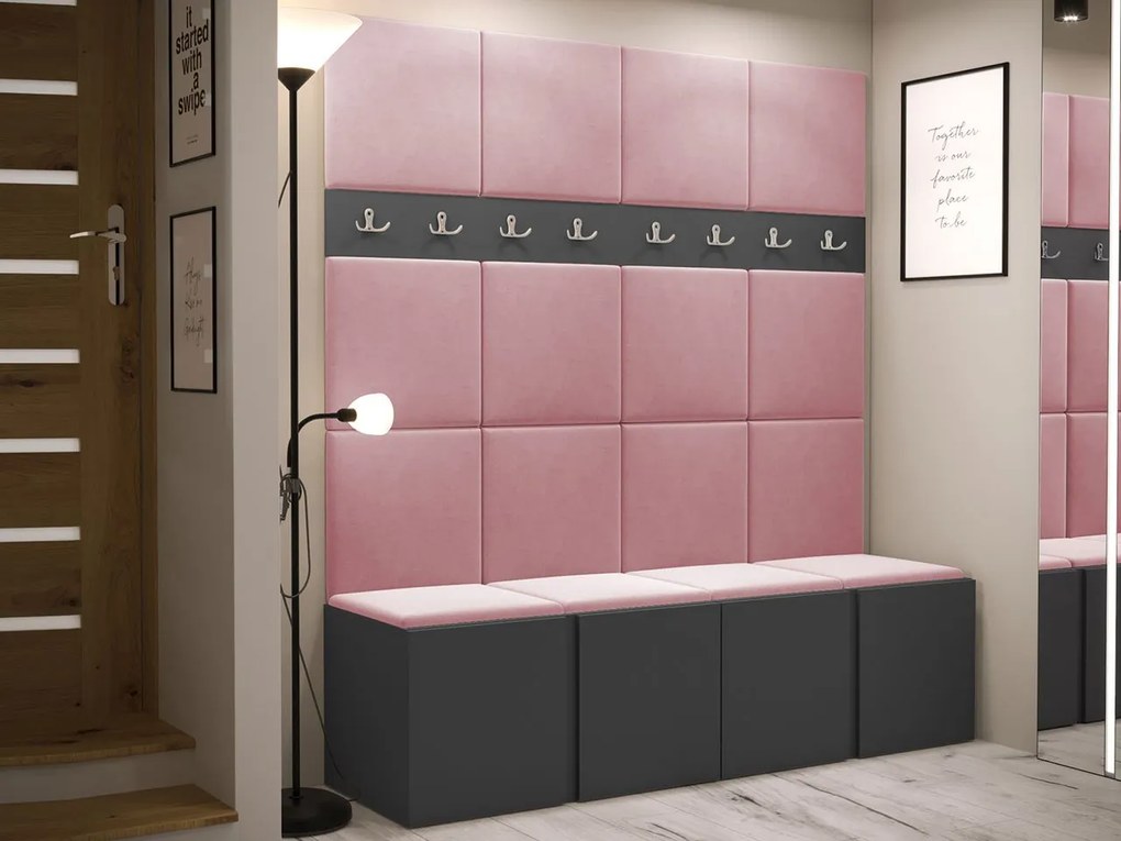 Predsieňová zostava Tavasz V, Farby: kašmír, Farba čalúnenia:: Manila 04