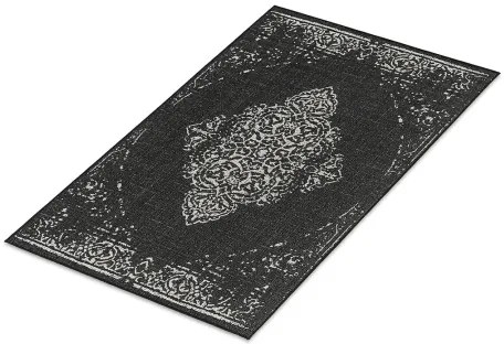 Koberce Breno Kusový koberec SUNNY 4416 Black, sivá, čierna,160 x 230 cm