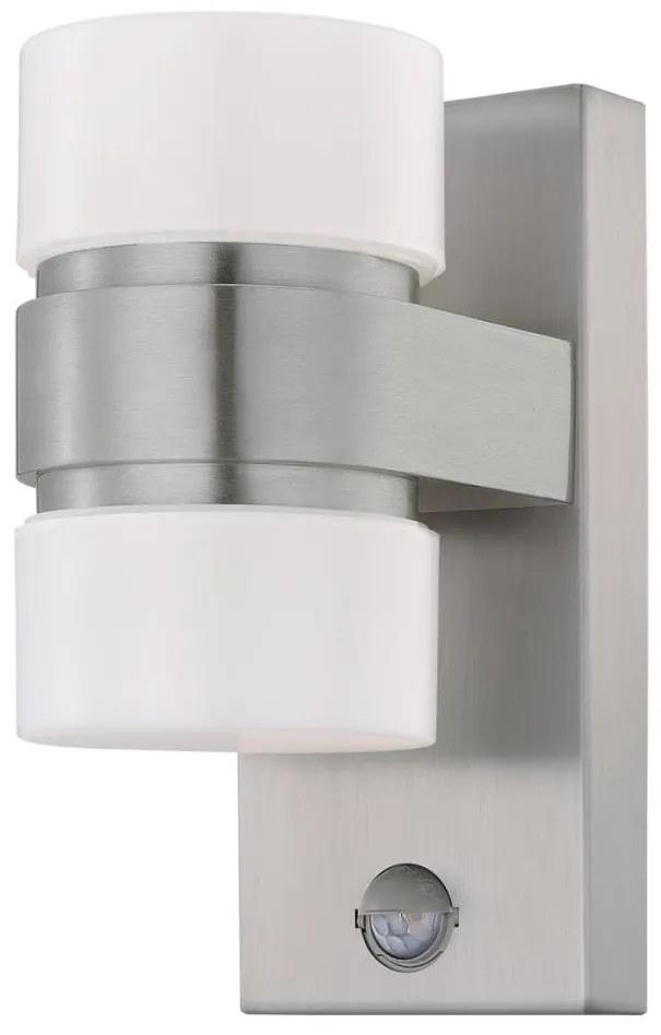 Eglo 96277 - LED Vonkajšie nástenné svietidlo s čidlom ATOLLARI 2xLED/6W