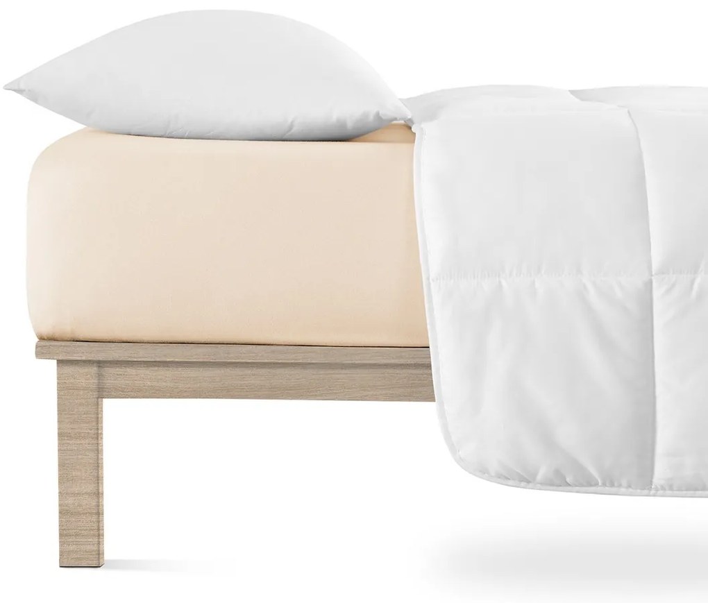 4Home jersey prestieradlo Luxury kávová, 90 x 200 cm