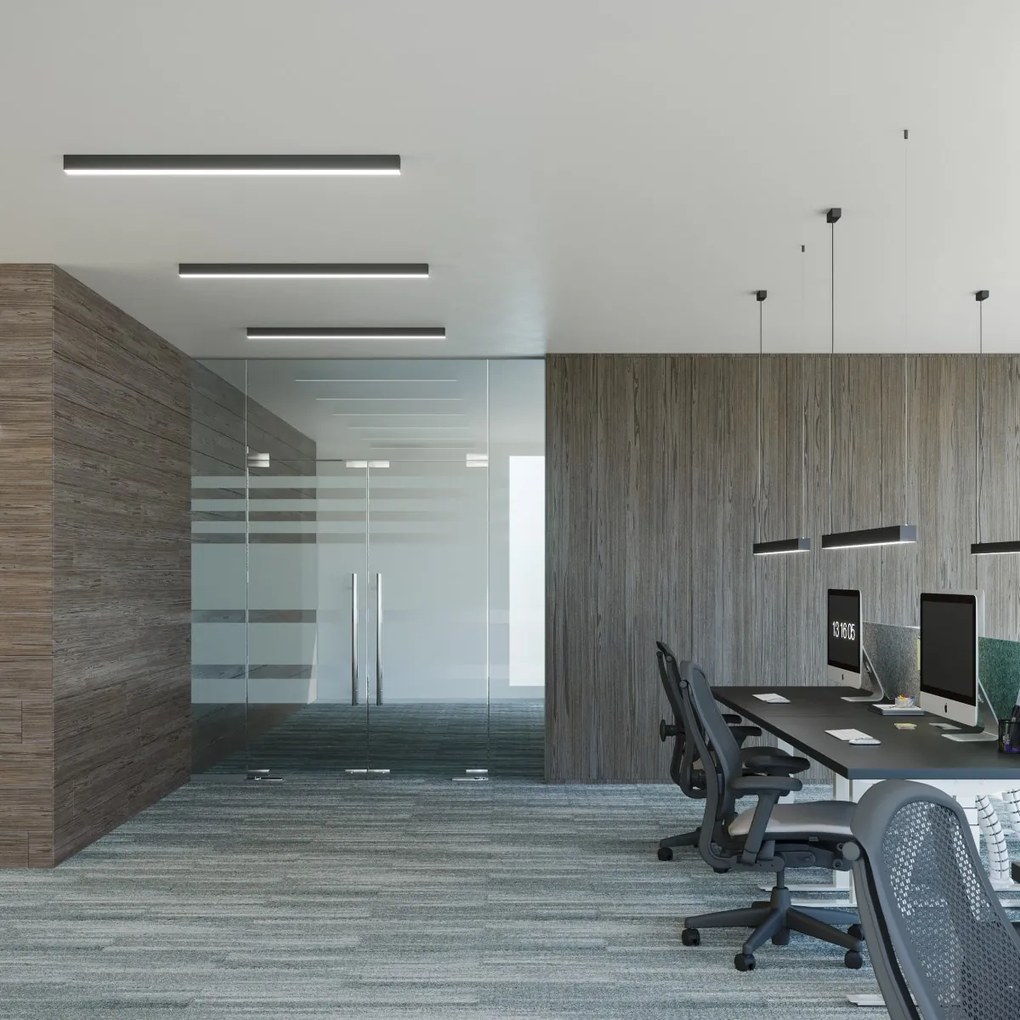 Stropné LED svietidlo Pinne 90, 1x LED 25w, 3000k, w