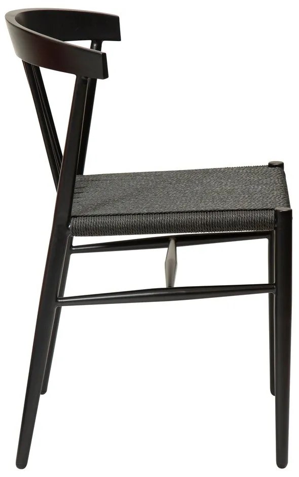 Čierna jedálenská stolička DAN-FORM Denmark Sava