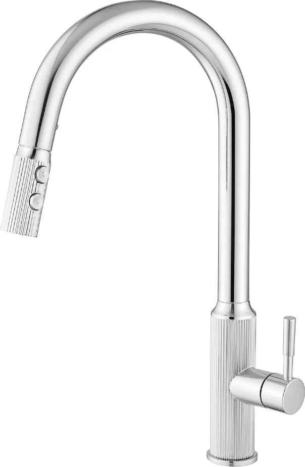 Gamma Lux, vysoká drezová batéria, chrómová, GMA-BLX-CH