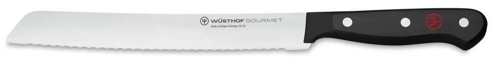 Wüsthof - Kuchynský nôž na chleba GOURMET 20 cm čierna