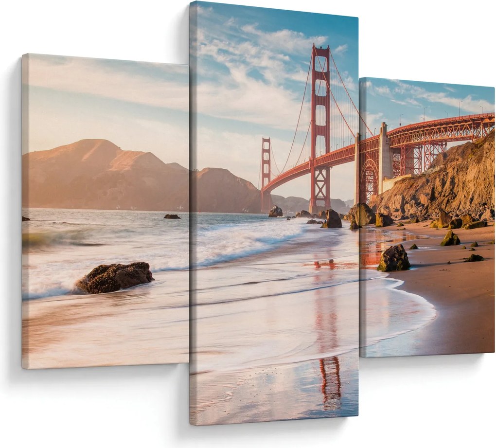 Obraz - Golden Gate Bridge (90x60 cm)