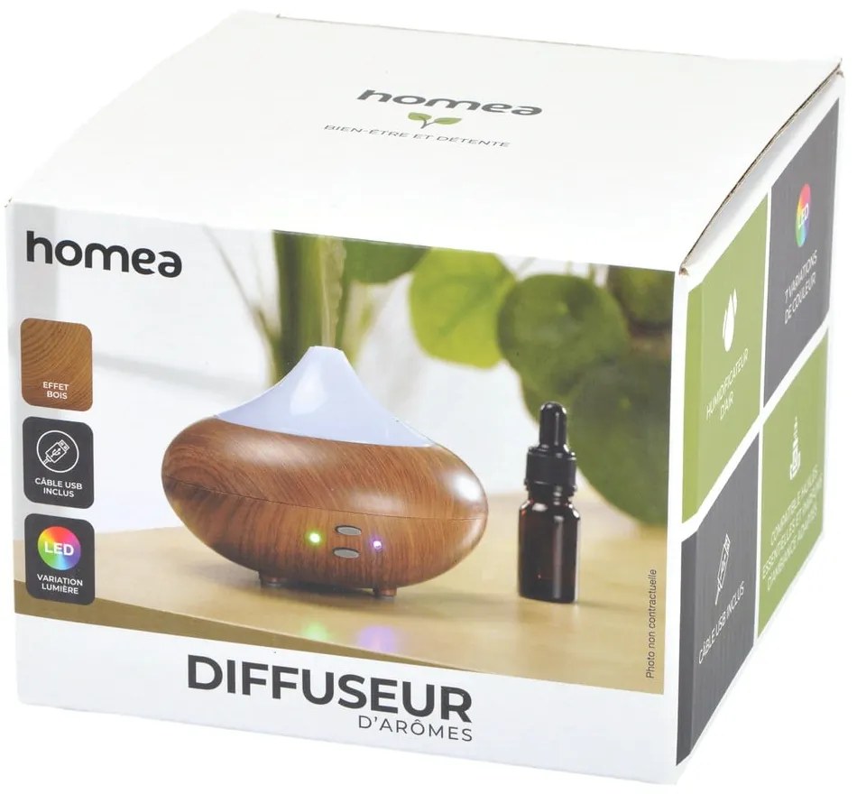 Elektrický difuzér LED – Homéa
