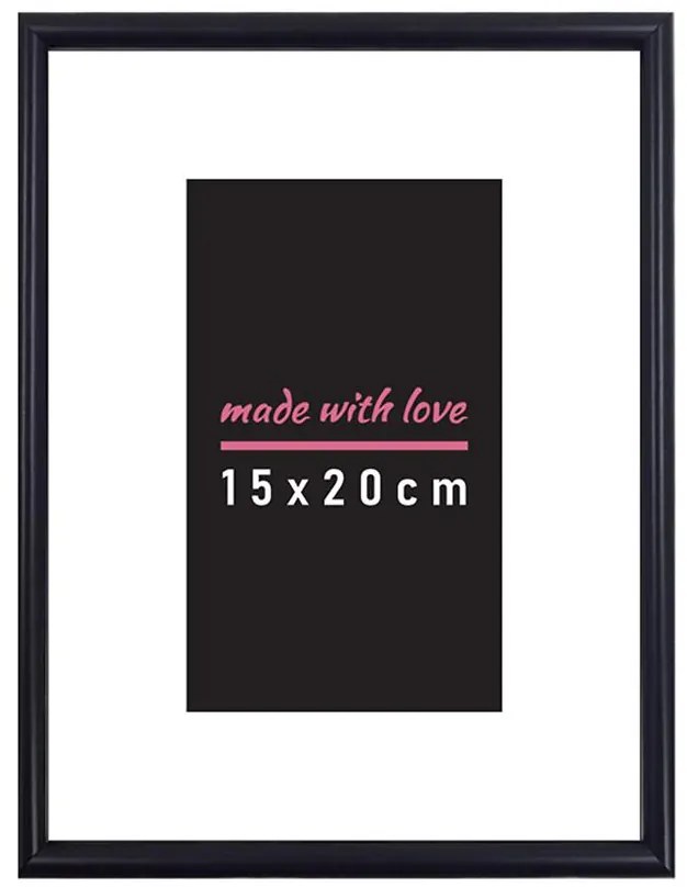 Fotorámik 15x20 čierny