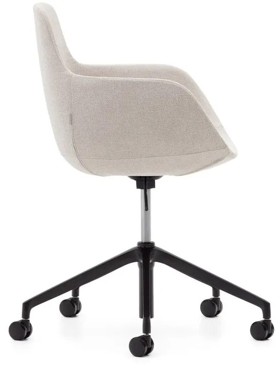 Béžová kancelárska stolička Tissiana – Kave Home