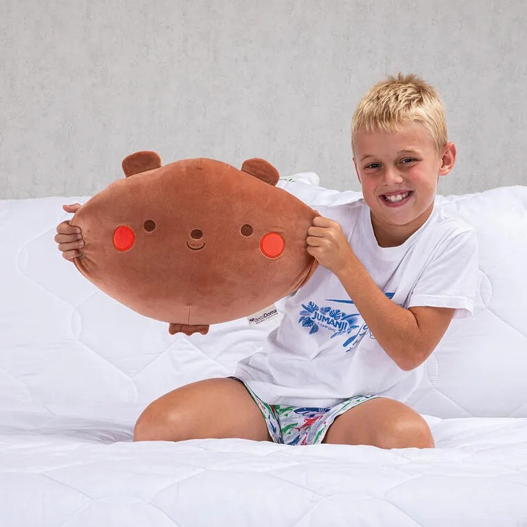 Detský tvarovateľný squish vankúšik MEDVEĎ 40 cm