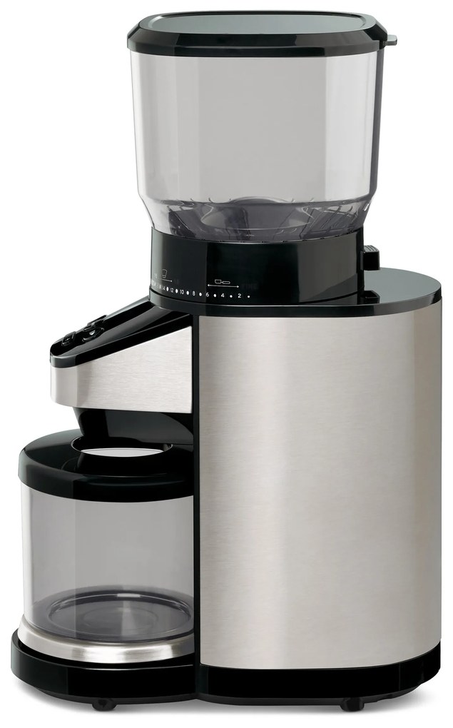 Mlynček na kávu s váhou, elektrický