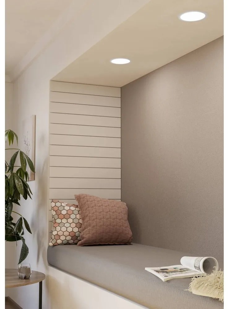 Biele LED podhľadové stropné svietidlo FUEVA 5 – EGLO