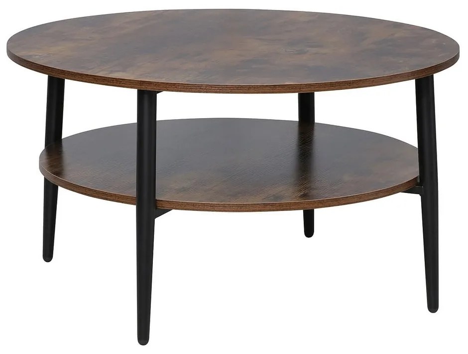 Konferenčný stolík Ella, tmavo hnedá