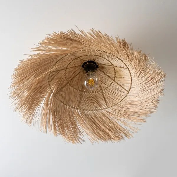 Brilagi - LED prisadený luster CERIA BOHO 1xE27/40W/230V pr. 100 cm ratan