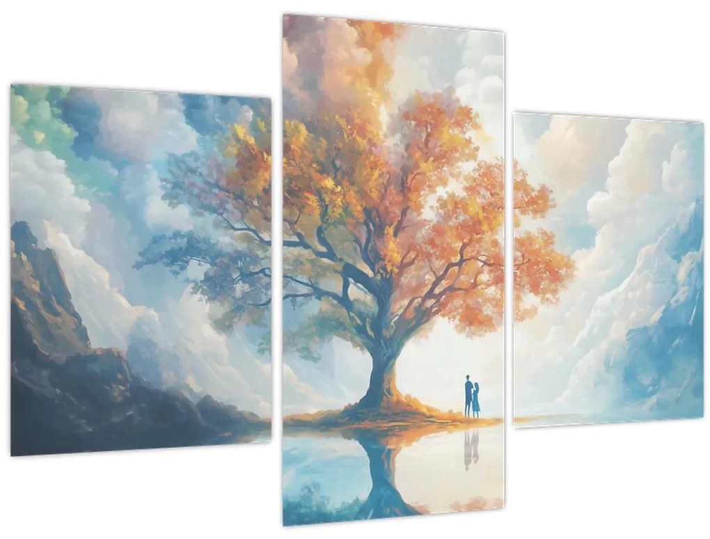 Obraz – Strom života a lásky (90x60 cm)