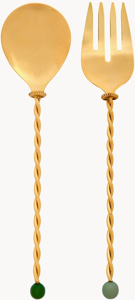 Príbor na šalát z nehrdzavejúcej ocele Torchon