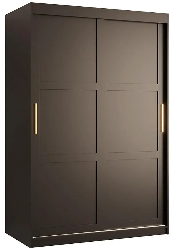 Skriňa Amiro 1 120 čierny/čierny