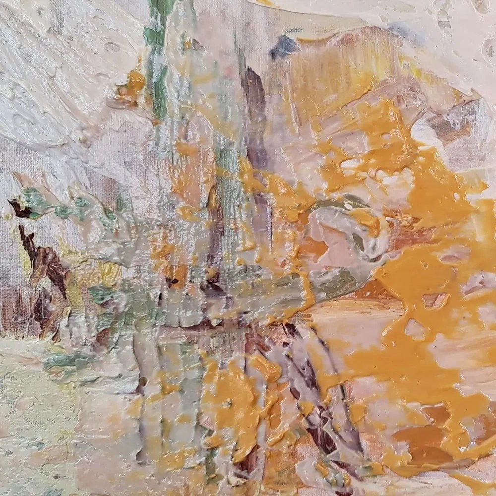 Ručne maľovaný obraz 100x70 cm – Wallity