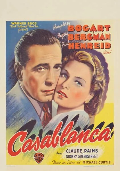 Obrazová reprodukcia Casablanca, Belgian School,