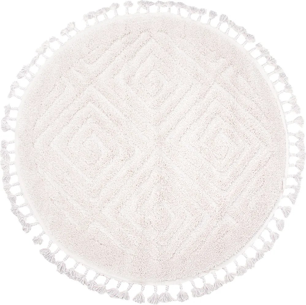 Koberec Berber 7061 IVORY-K rozmery koberec: 133x133 cm