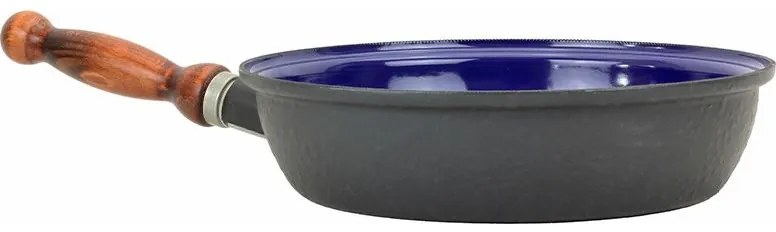 Smaltovaná panvica 24cm s odnímateľnou rúčkou