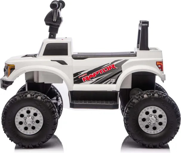 Elektrické autíčko Ford F-150 Raptor biele